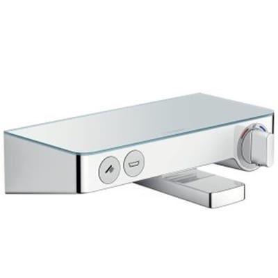 hansgrohe ShowerTablet Select Bath and shower thermostat 300 - chrome, 1 handle, spout, No