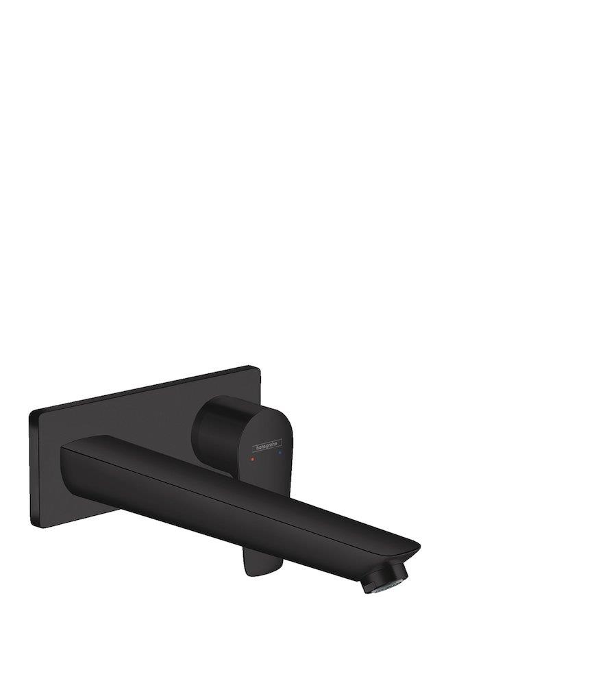 hansgrohe Talis E Single-Handle Washbasin Faucet 225mm Matte Black