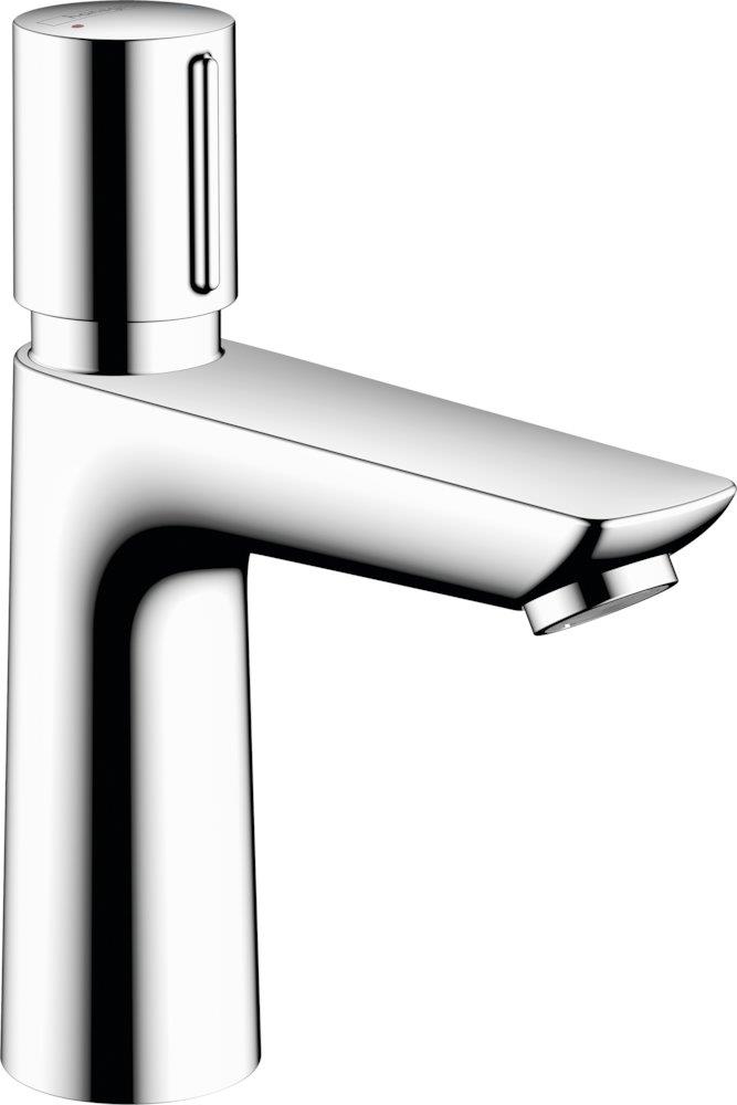 hansgrohe Talis E Washbasin faucet self-closing - 1 handles, 111mm, Chrome-plated, Polished, Medium, without pop-up waste, Yes