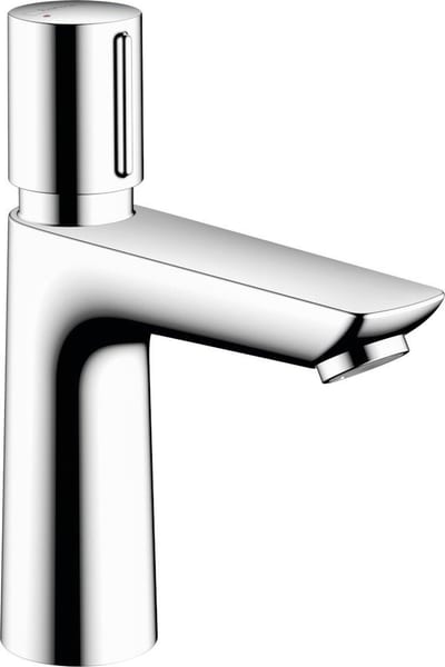 hansgrohe Talis E Washbasin faucet self-closing - 1 handles, 111mm, Chrome-plated, Polished, Medium, without pop-up waste, Yes