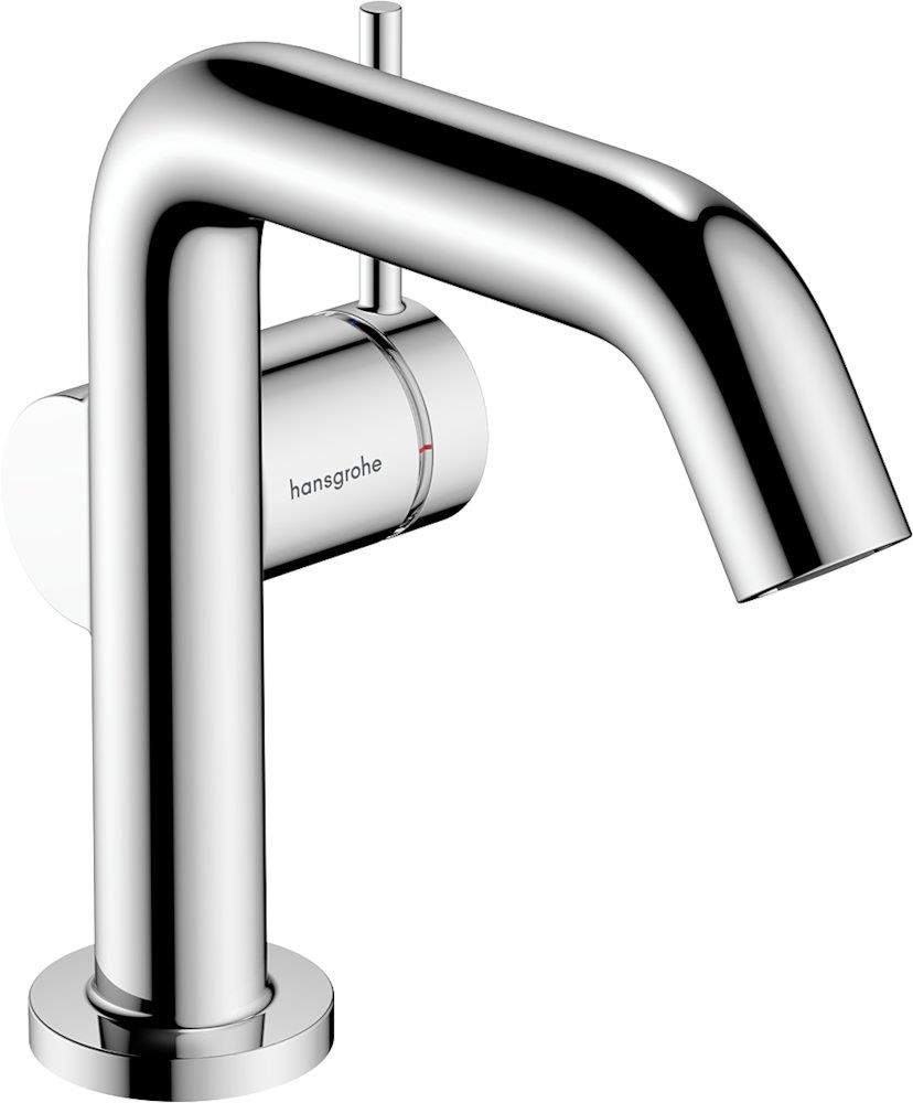 hansgrohe Tecturis S Washbasin faucet 110 - 1 handles, 130mm, Chrome-plated, Polished, Low, without pop-up waste, Yes