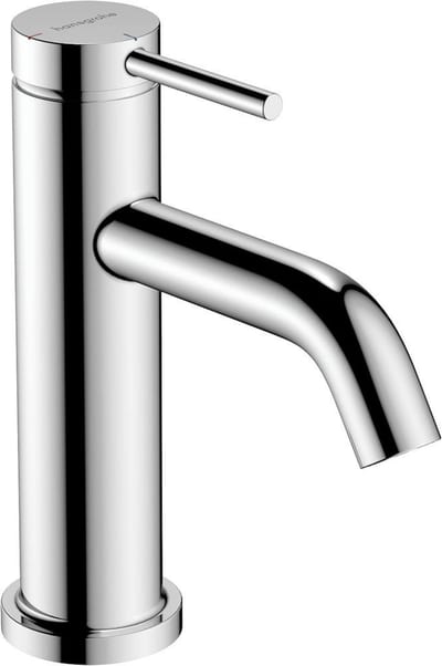 hansgrohe Tecturis S Washbasin faucet 80 - 1 handles, 108mm, Chrome-plated, Polished, Low, without pop-up waste, Yes