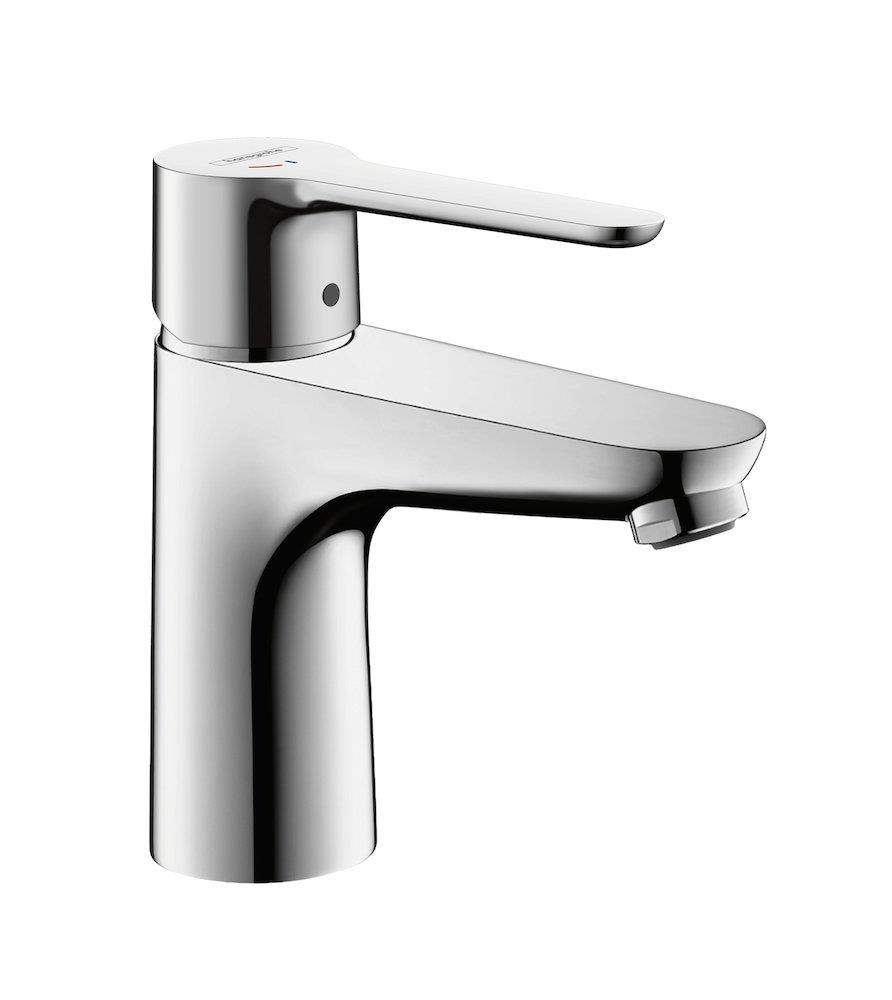 hansgrohe Tica Washbasin faucet 100 - 1 handles, 119mm, Chrome-plated, Polished, Medium, without pop-up waste, Yes