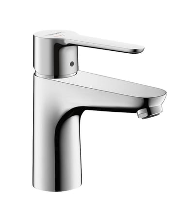 hansgrohe Tica Washbasin faucet 100 - 1 handles, 119mm, Chrome-plated, Polished, Medium, without pop-up waste, Yes