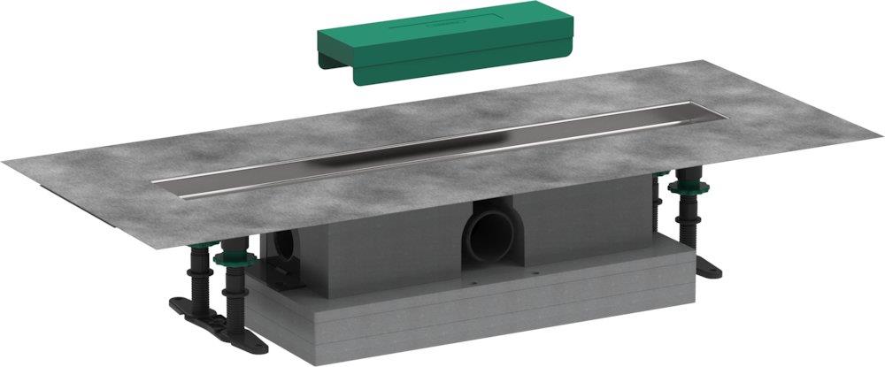 hansgrohe Ubox Universal Built-in Body 600 x 113 x 95 mm Floor Drain