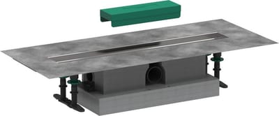 hansgrohe Ubox Universal Built-in Body 600 x 113 x 95 mm Floor Drain