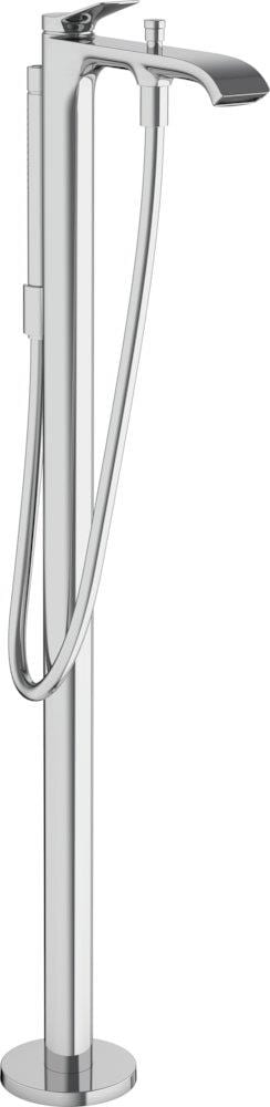 hansgrohe Vivenis Bath Column - 1-handle, chrome-plated, spout included, downward pipe exit