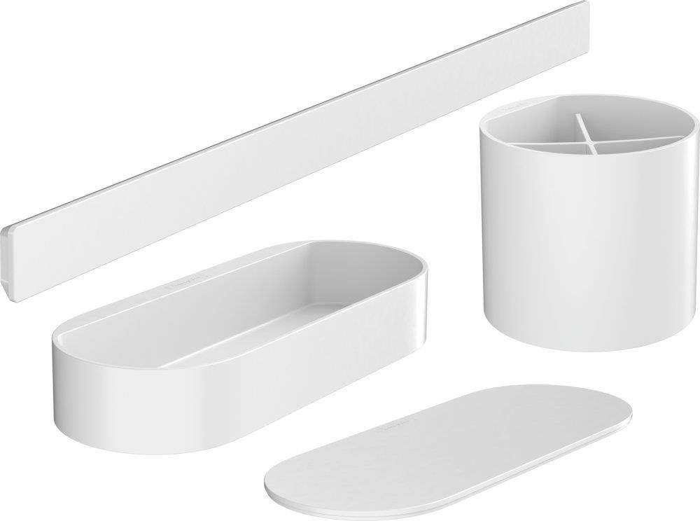 hansgrohe WallStoris Bathroom Accessories matte white - 10373590 4059625368336