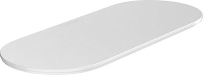 hansgrohe WallStoris Replacement Lid - Matte White Plastic