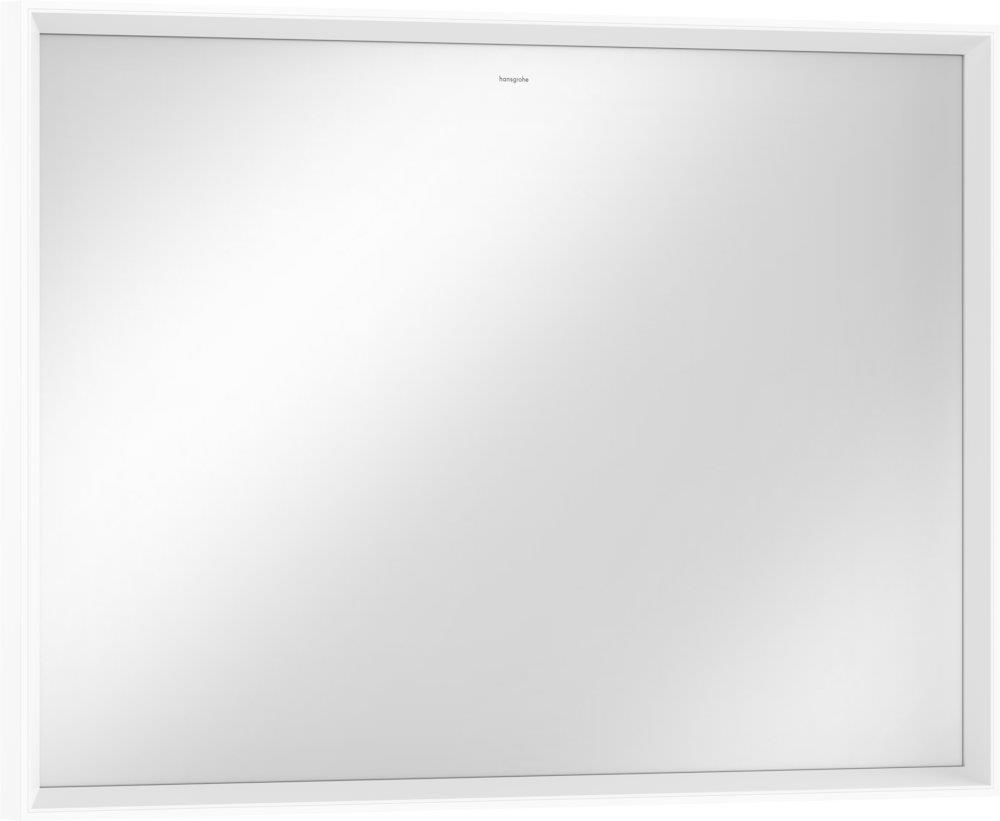 hansgrohe Xarita E Illuminated Mirror, Matte White - 700 x 1000 x 50 mm, Square