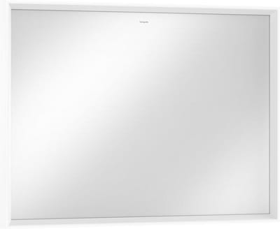hansgrohe Xarita E Illuminated Mirror, Matte White - 700 x 1000 x 50 mm, Square