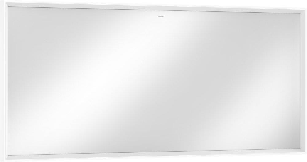 hansgrohe Xarita E Illuminated Mirror - 1600 x 700 x 50 mm, Matte White Frame
