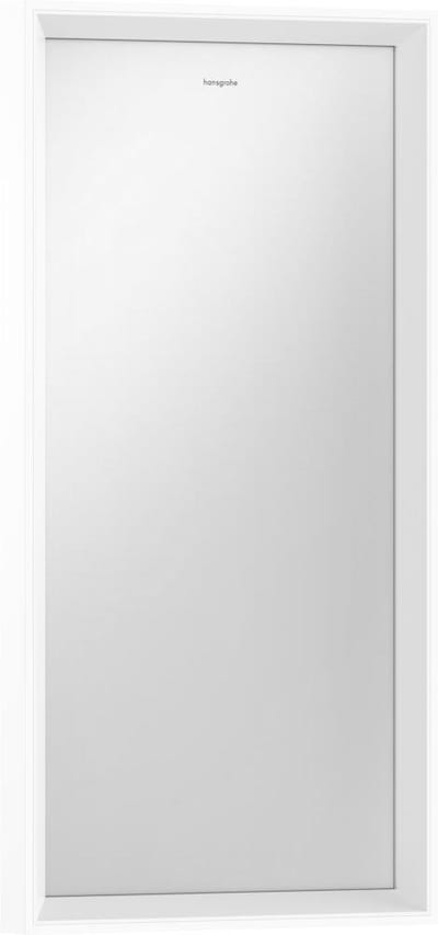 hansgrohe Xarita E LED Mirror 700x360x50 mm, Matte White Frame