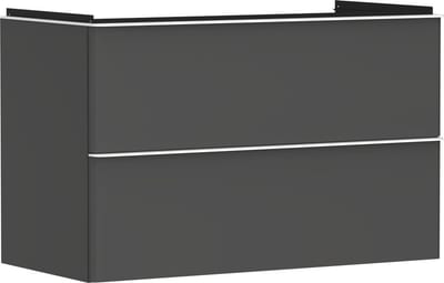 hansgrohe Xelu Q Base cabinet, matte diamond gray, 980x625x475mm