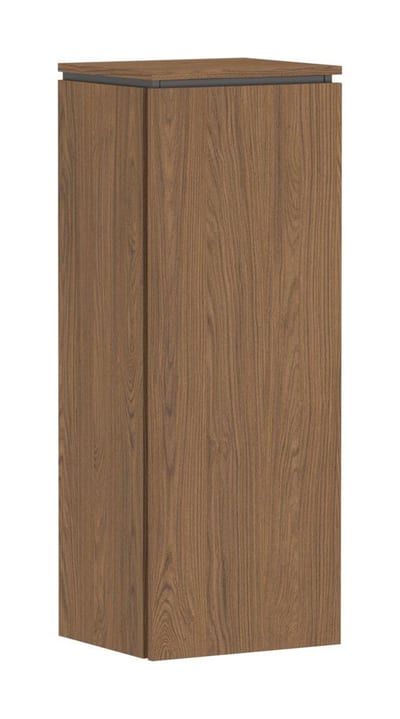 hansgrohe Xilesa E Tall cabinet - melamin, oak, 2 hylder, No