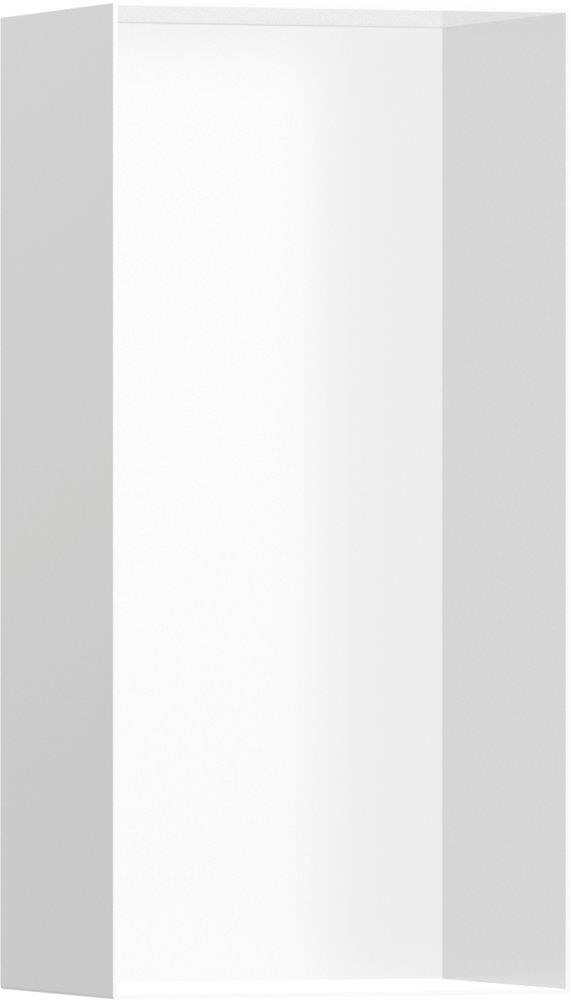 hansgrohe XtraStoris Minimalistic Recessed Wall Niche, matte white, 150 x 300 x 100 mm