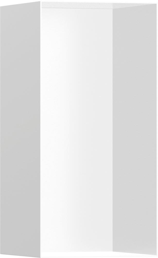 hansgrohe XtraStoris Minimalistic Wall Niche - Recessed, 150mm, 140mm, Matte White