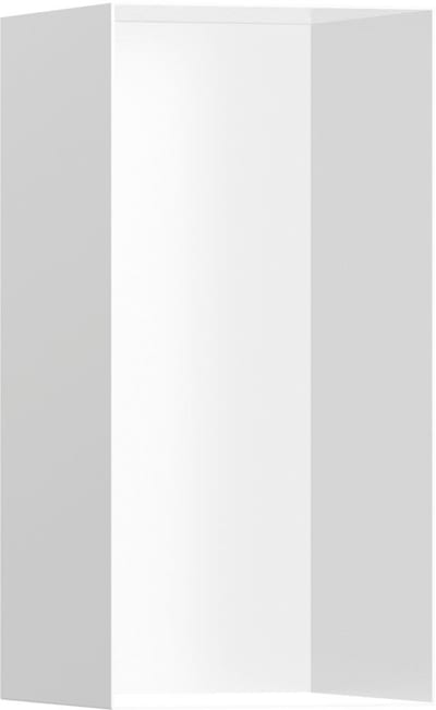 hansgrohe XtraStoris Minimalistic Wall Niche - Recessed, 150mm, 140mm, Matte White