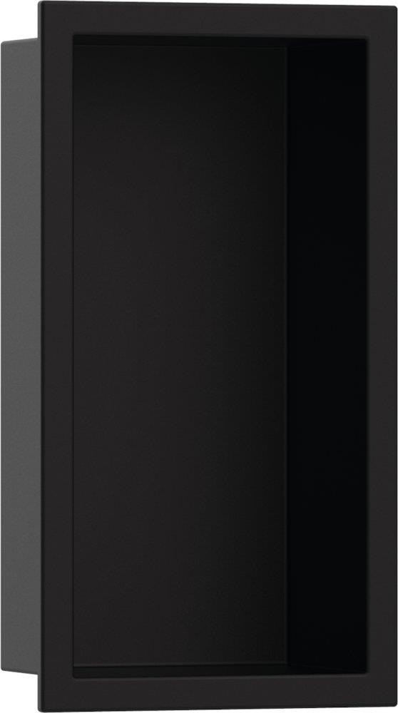 hansgrohe XtraStoris Original Recessed Wall Niche - 150 x 100 mm, Matte Black