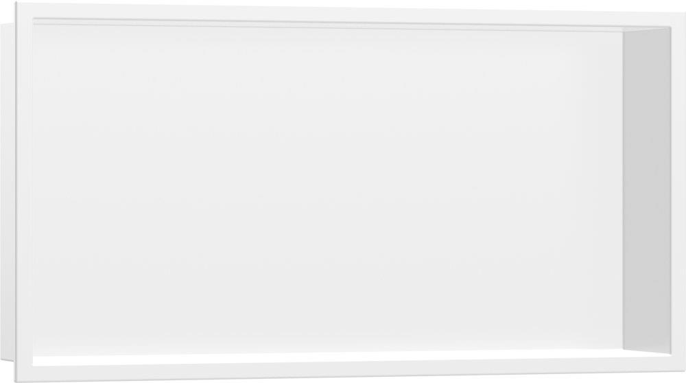 hansgrohe XtraStoris Original Recessed Wall Niche - 600 x 300 x 100 mm, matte white