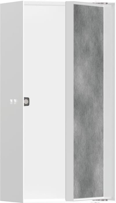 hansgrohe XtraStoris Rock Wall Niche Recessed 150 x 100 mm Matte White