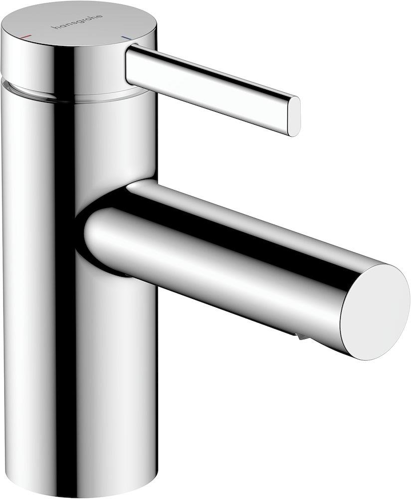hansgrohe Zesis S Washbasin faucet - 1 handles, 105mm, Chrome-plated, Polished, Low, without pop-up waste