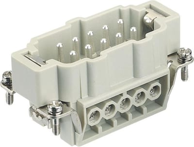 Harting E10-POS-M Multi-plug insert - 10P, 10B, Han