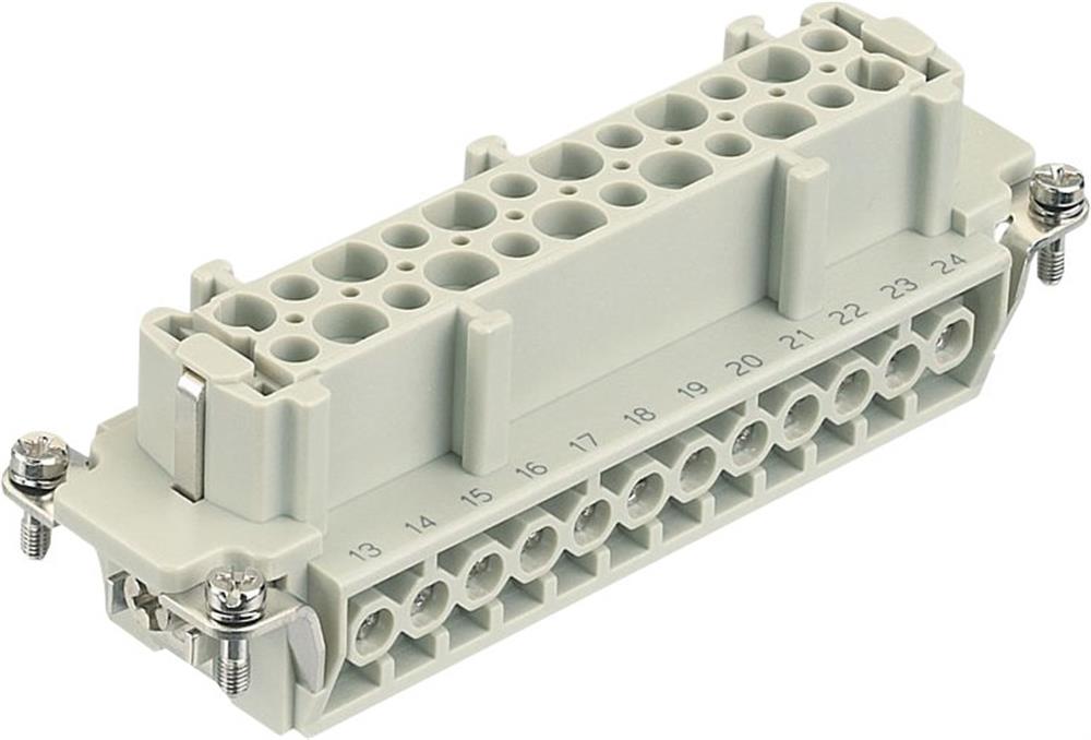 Harting E24-POS-F Multi-plug insert - 24P, 24B, Female