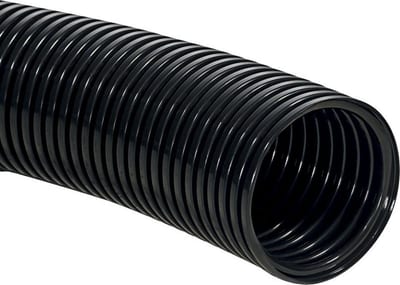 HellermannTyton FFMYD-MOD-NW10-BK-UNSLIT Protective hose 10mm black - FFMYD-MOD NW 10, BLACK, UNSLIT