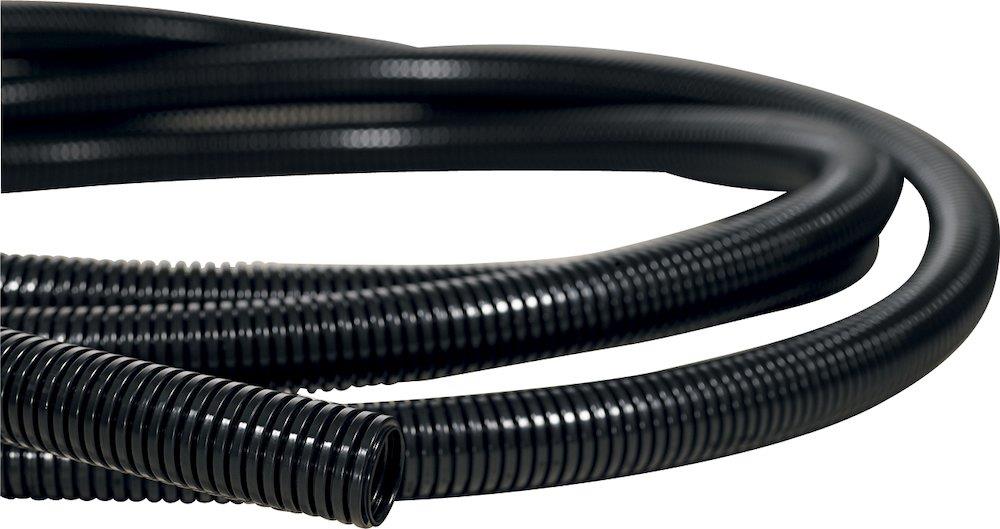 HellermannTyton FFMYD-MOD-NW17-BK-UNSLIT Protective hose 17mm black - FFMYD-MOD NW 17, BLACK, UNSLIT