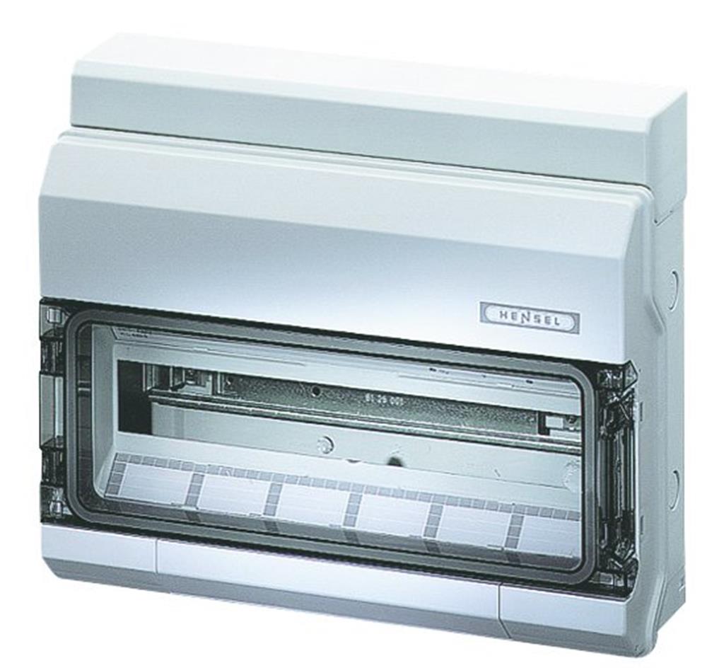 Hensel KV Group Panel grey - 1 x 18 Module
