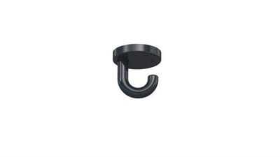 HEWI series 477 Hook anthracite gray - 1PCS, PA, 1PCS, Polished, Anthracite 10527361