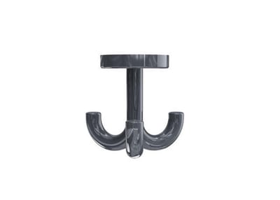 HEWI series 477 Hook anthracite gray - 3PCS, PA, 1PCS, Polished, Anthracite 10527139