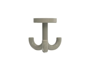 HEWI series 477 Hook sand - 3PCS, PA, 1PCS, Polished, Sand