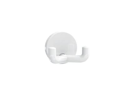 HEWI series 477 Hook signal white - 2PCS, PA, 1PCS, Polished, white