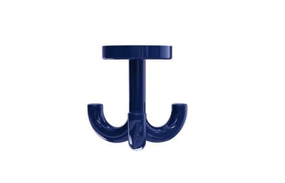HEWI series 477 Hook steel blue - 3PCS, PA, 1PCS, Polished, blue 10527114
