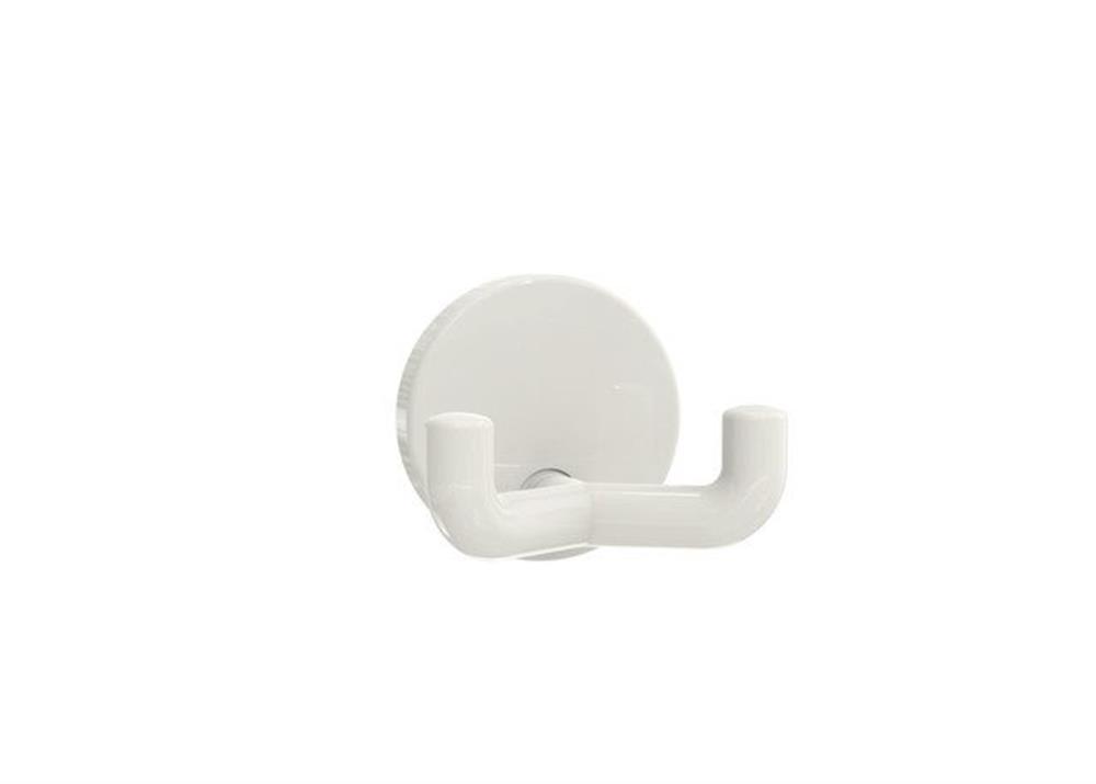 HEWI series 477 Hook white - 2PCS, PA, 1PCS, Polished, white