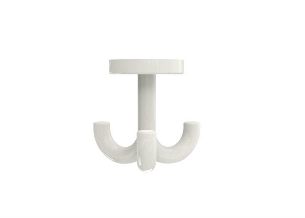 HEWI series 477 Hook white - 3PCS, PA, 1PCS, Polished, white 10527151