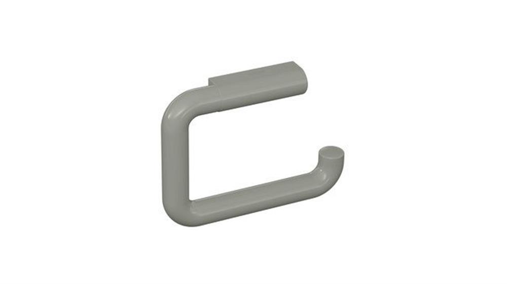 HEWI Serie 477 Toilet paper holder cliff gray - grey, Polyamide, without back plate