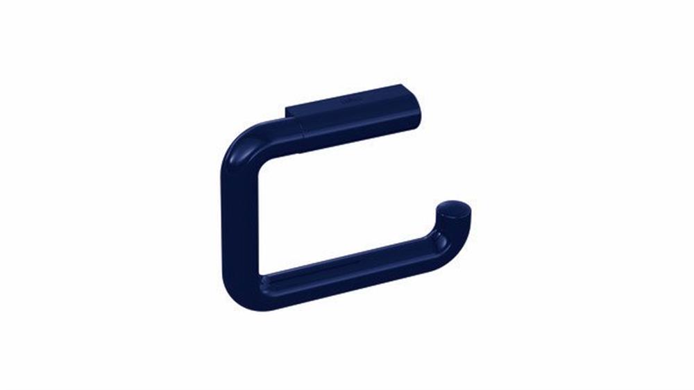 HEWI Series 477 toilet paper holder, steel blue polyamide, without back plate