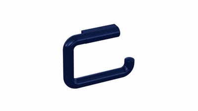 HEWI Series 477 toilet paper holder, steel blue polyamide, without back plate