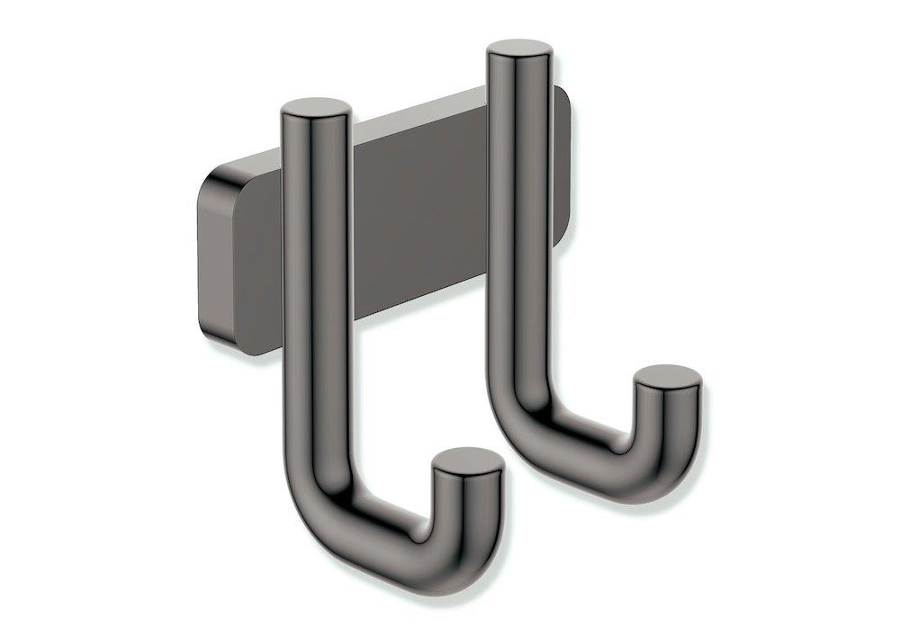 HEWI series 480 Hook pearl grey - PVD/stainless, 1PCS, Polished, Anthracite