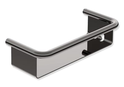 HEWI serie 480 Shower Shelf mat pearl grey - Bright black Chrome