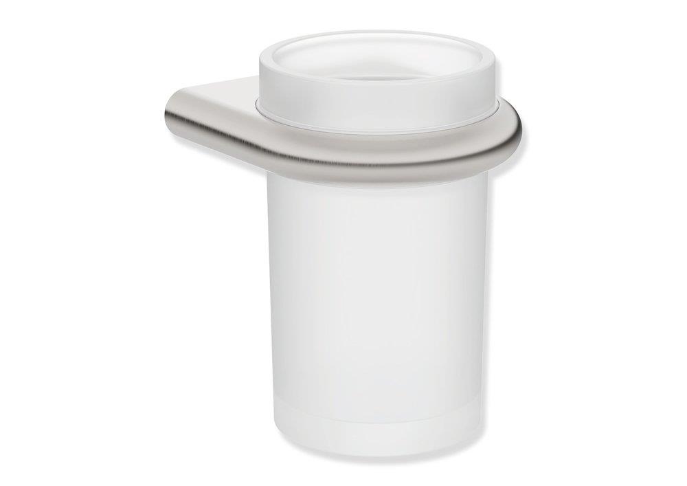HEWI Serie 480 Tooth Mug matt polished steel