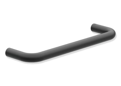 HEWI Series 480 Towel Holder single 268 x 18 x 75 mm matte black stainless steel 480.30.00060 DC
