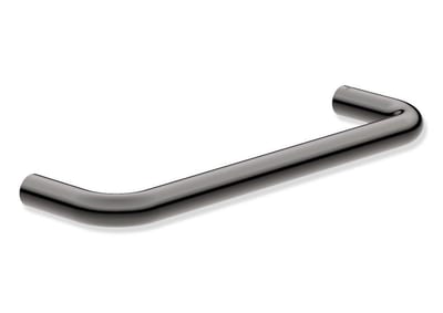 HEWI Series 480 Towel Holder - Single, 268mm, 18mm, 75mm, Black Chrome, Stainless Steel