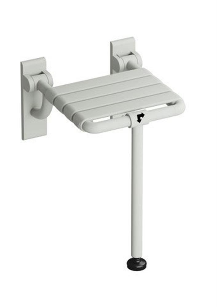 HEWI serie 801 Folding Seat mat anthracite gray - Mat Light grey