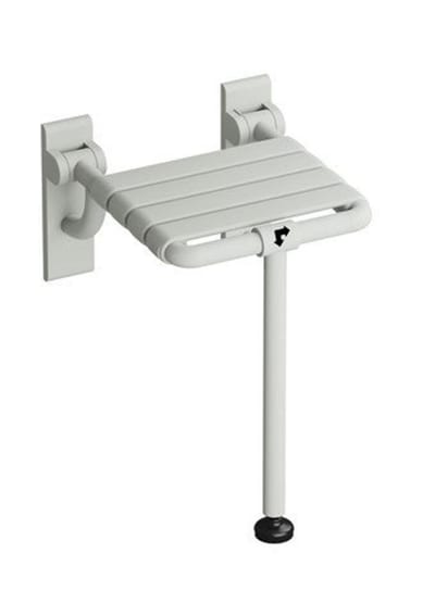 HEWI serie 801 Folding Seat mat anthracite gray - Mat Light grey