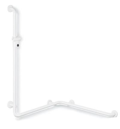 HEWI Serie 801 Handle aqua blue - 900mm, Polished