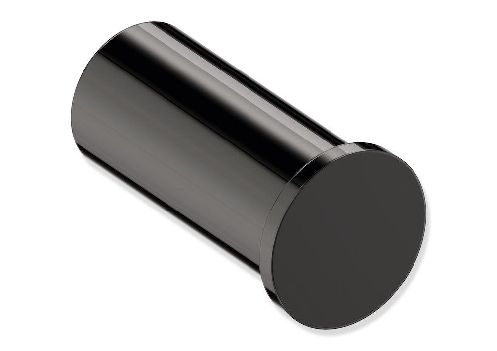 HEWI system 162 Hook shiny black chrome - 1PCS, PVD/stainless, 1PCS, Polished, Anthracite